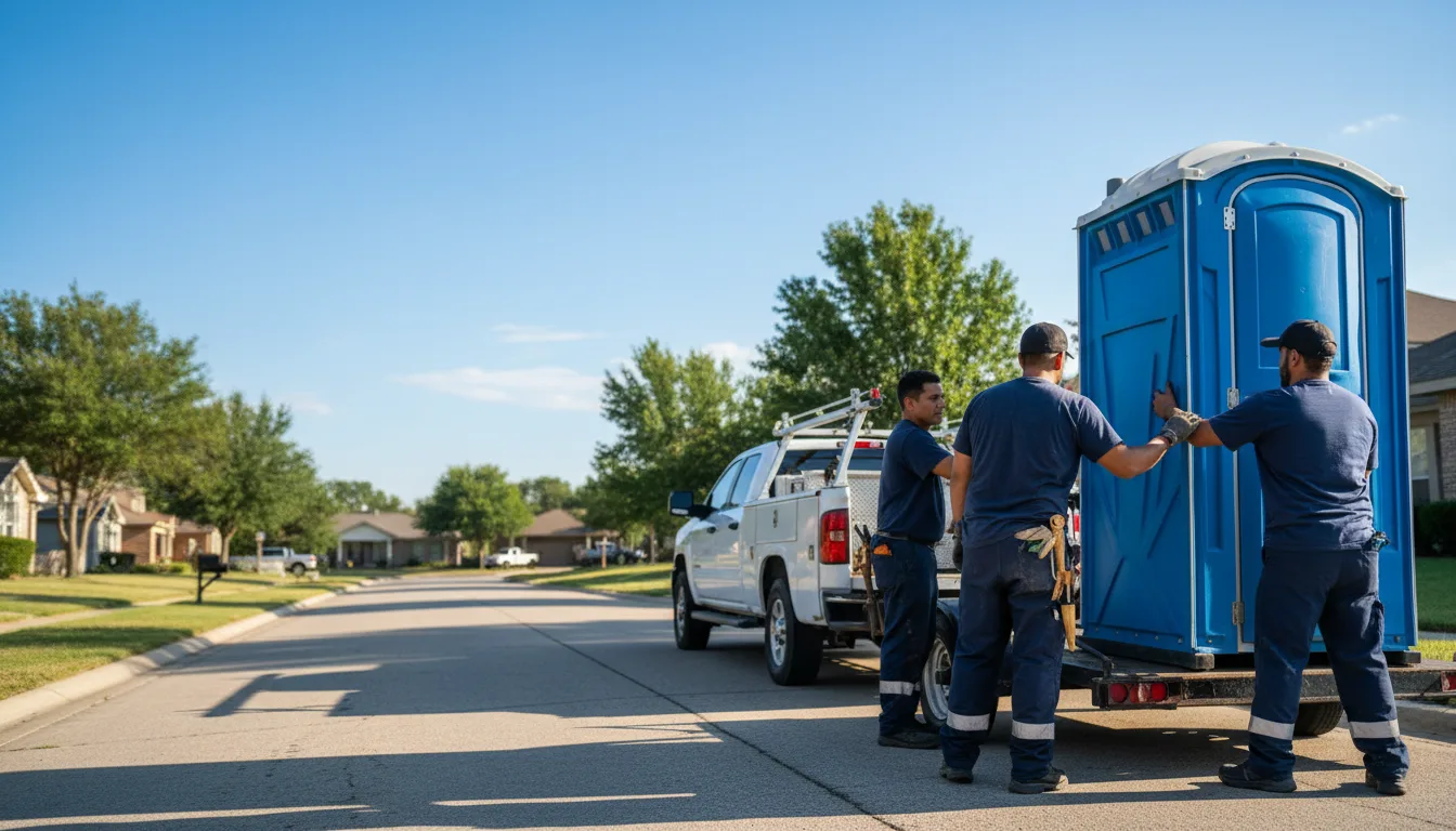 Portable Toilet Rental in Allison, TX near me